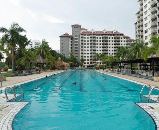 Cozy Pool And Seaview Glory Beach Resort 2 Bedrooms B Block Porto Dickson Exterior foto